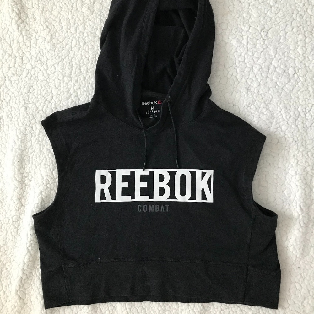 Reebok cropped hoodie